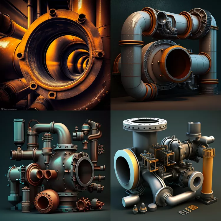 Промышленные трубы / элементы трубопровода